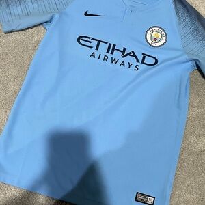 Manchester City Youth XL jersey plain